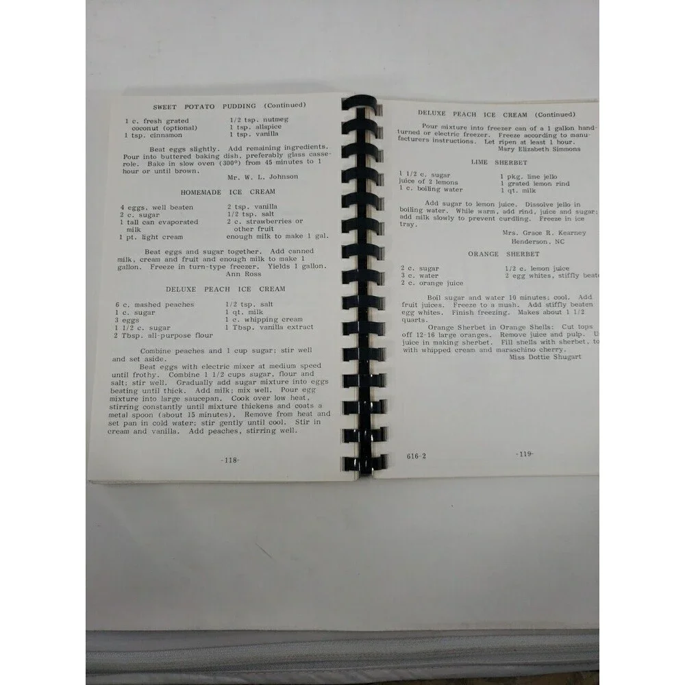 Community Favorites Cookbook 1982 Halifax United Methodist Women Constitution NC
